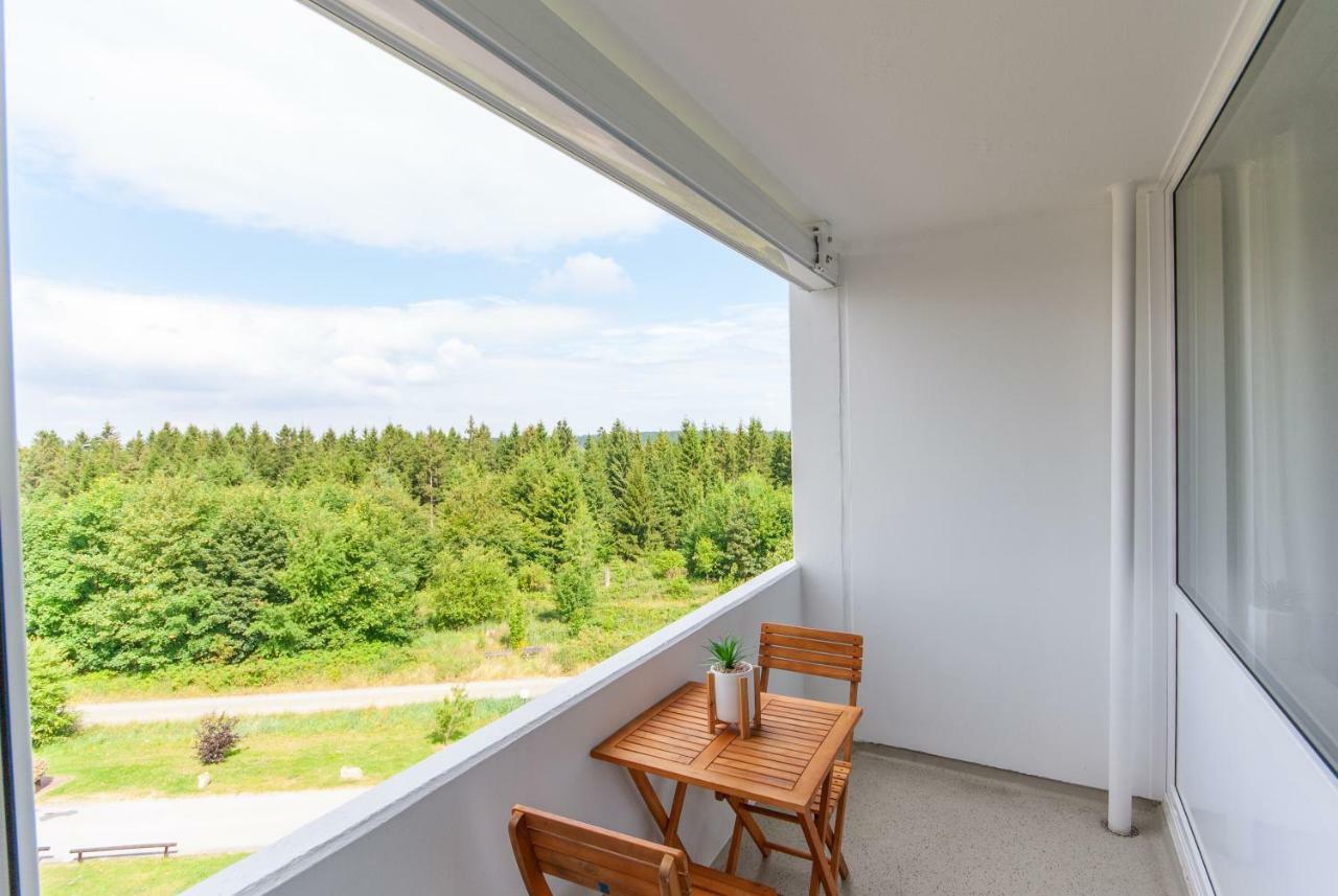 Modern & Schoner Landschaftsblick Appartamento Goslar Esterno foto
